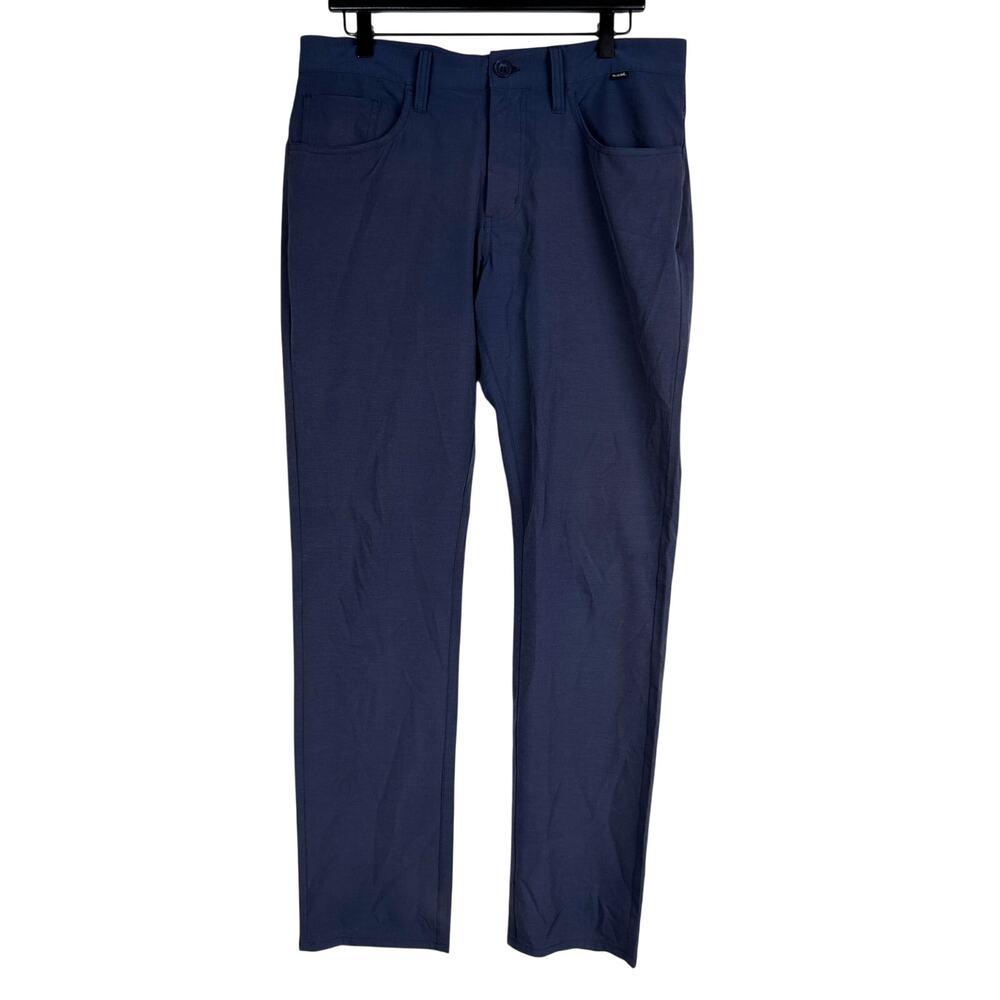 Travis Mathew Golf Chino Pants Slim Fit Stretch Navy Blue - 33 33x32